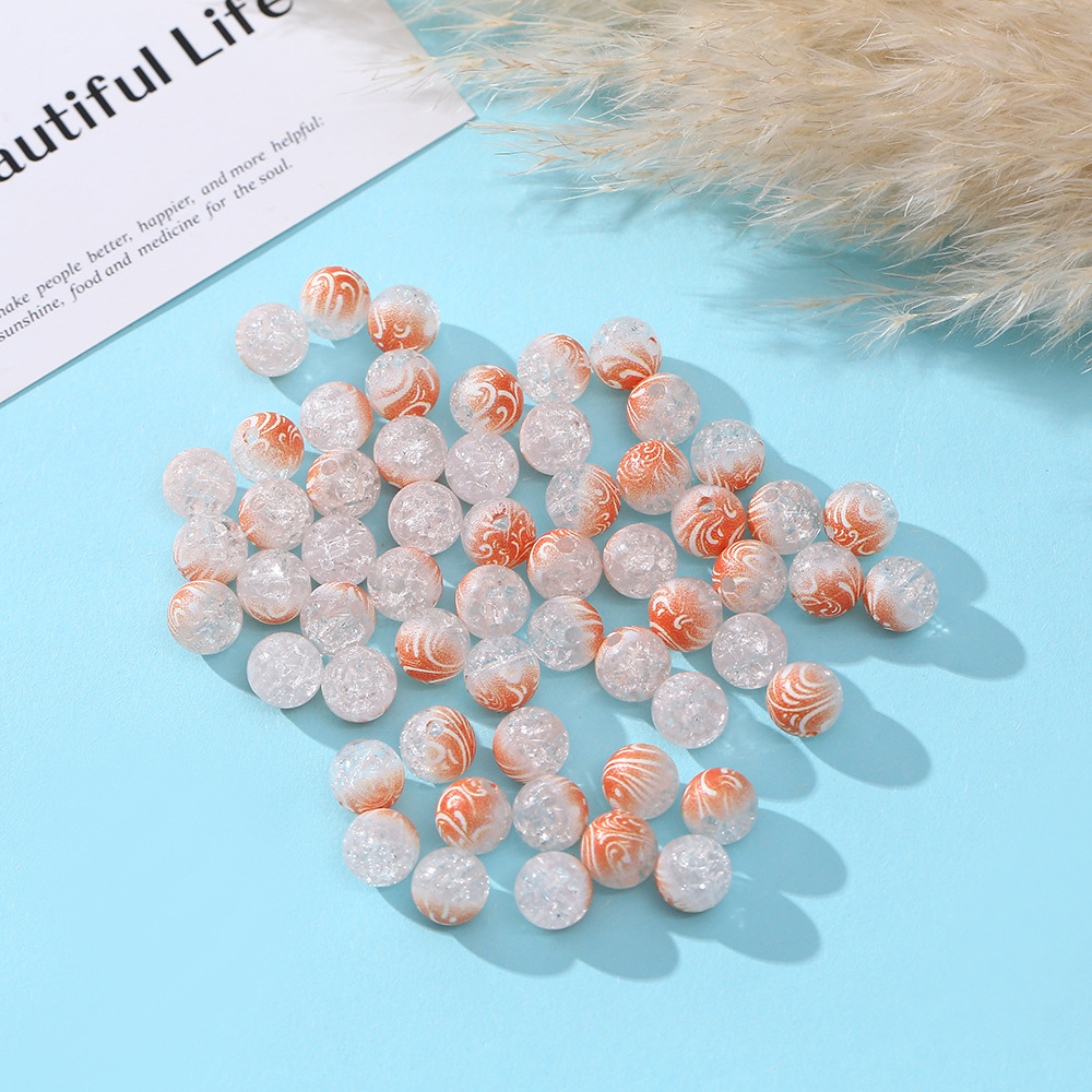 4:Orange white 4#