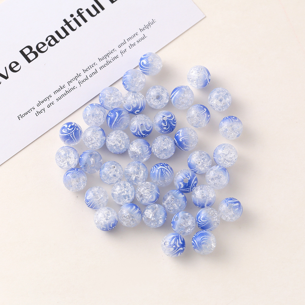 7:Blue and white 7#