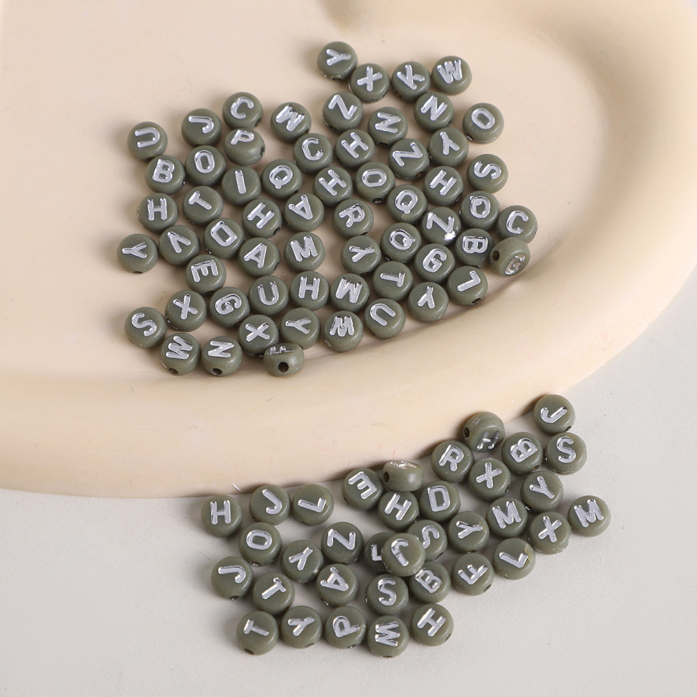 15:Green with silver 002#