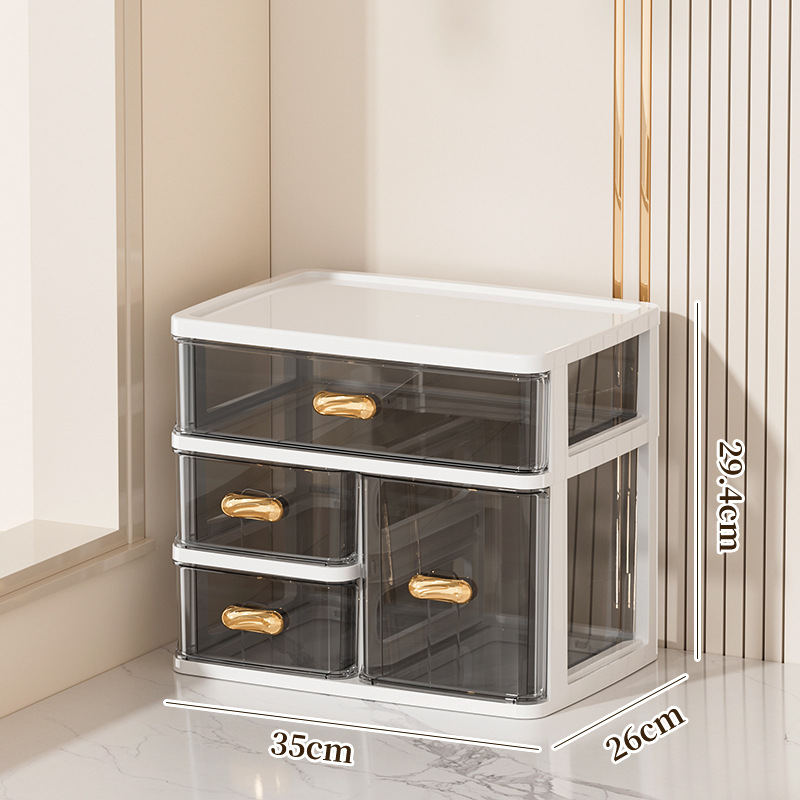 White three-layer [flat cover]