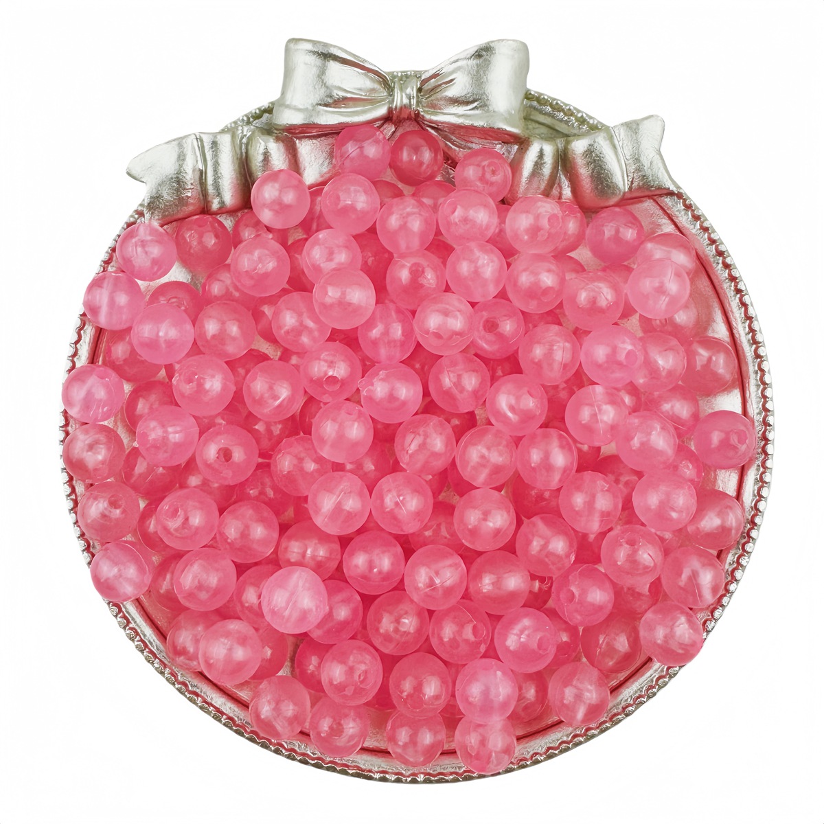 Rose 6mm hole1mm/100pcs