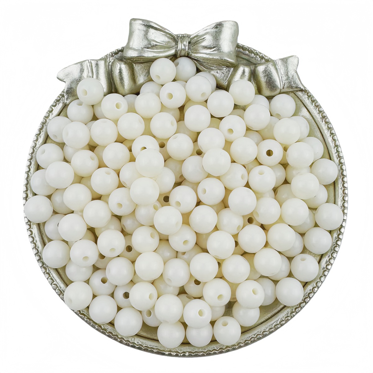 beige 8mm hole1.5mm /50pcs