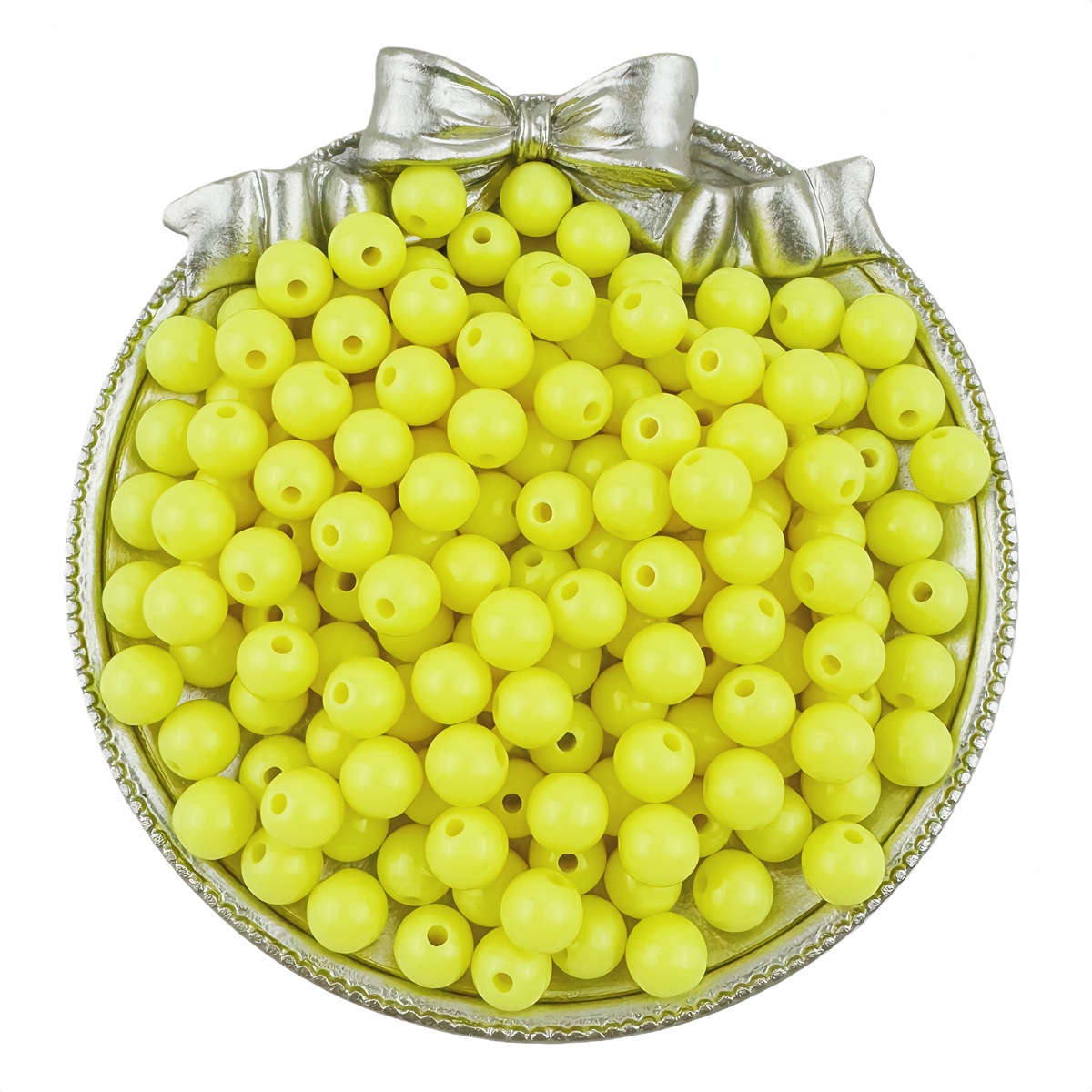 Yellow 6mm aperture 1.5mm (100/pack)