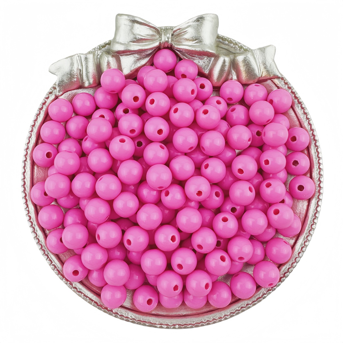 Rose red 6mm aperture 1.5mm (100/pack)