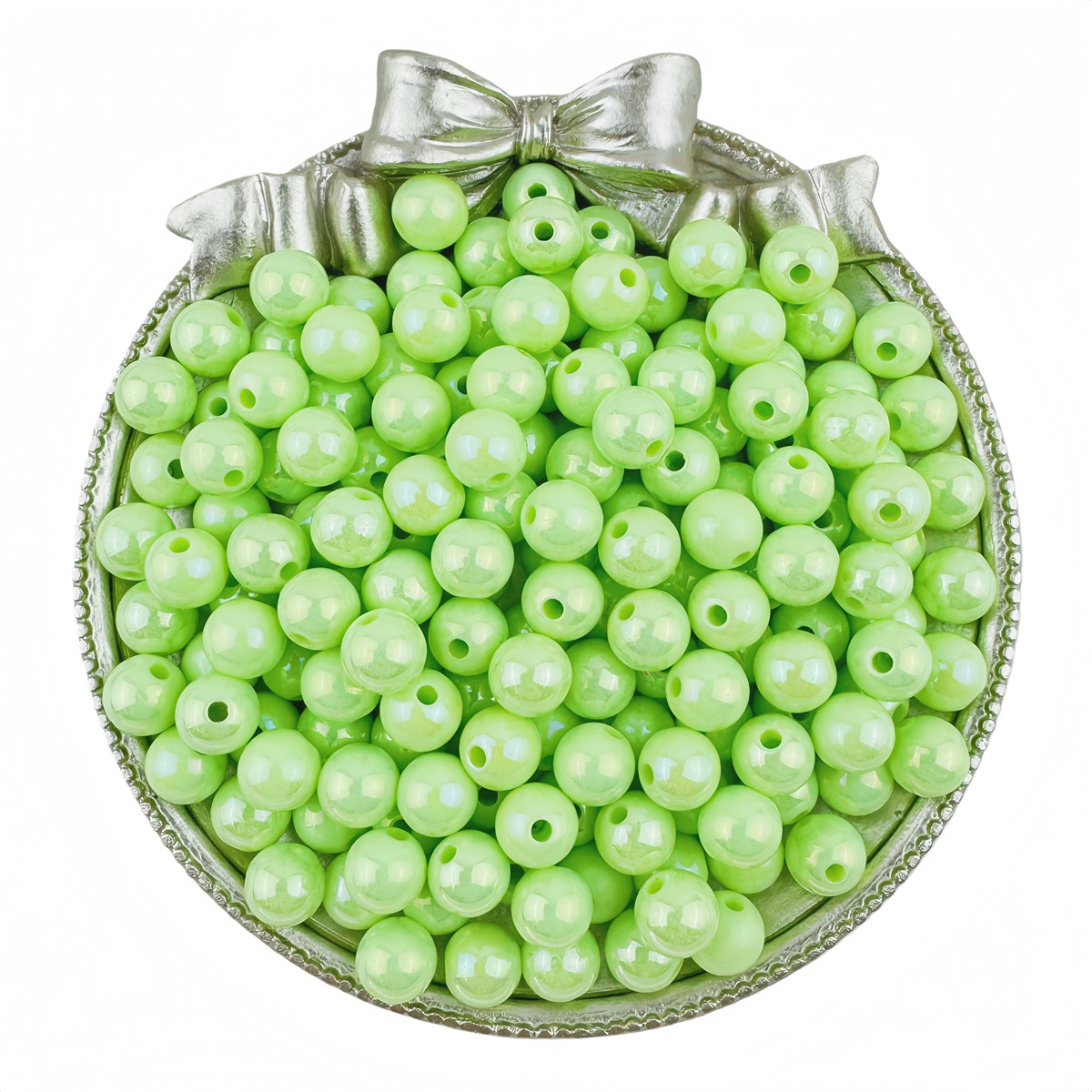 light green 6mm hole1.5mm /100pcs