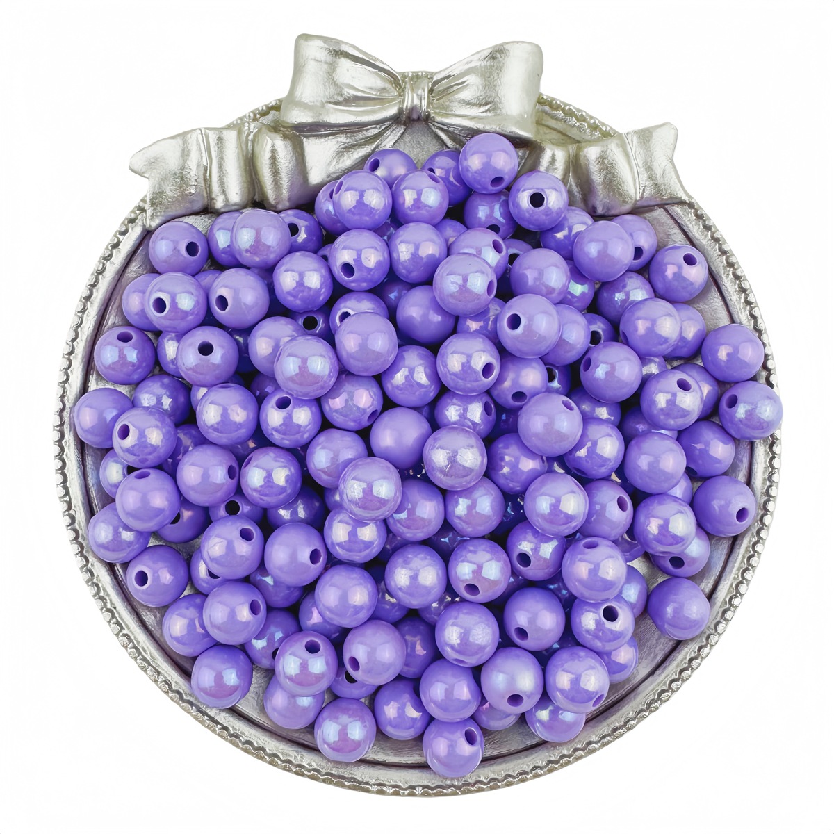purple 6mm hole1.5mm /100pcs