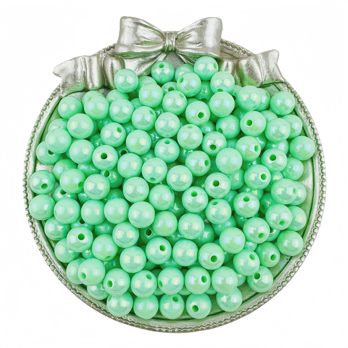 teal 6mm hole1.5mm /100pcs