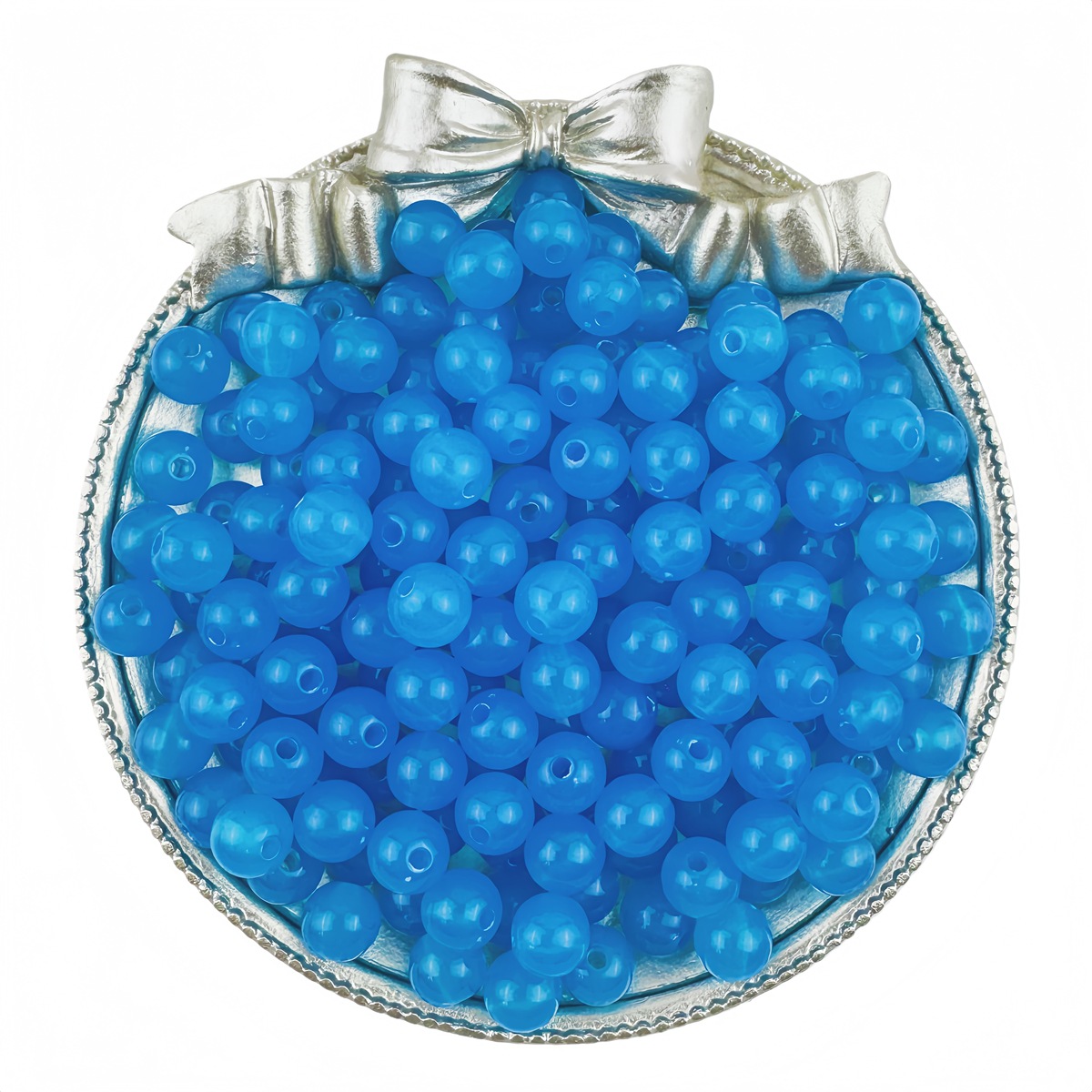 blue 6mm hole1mm /100pcs