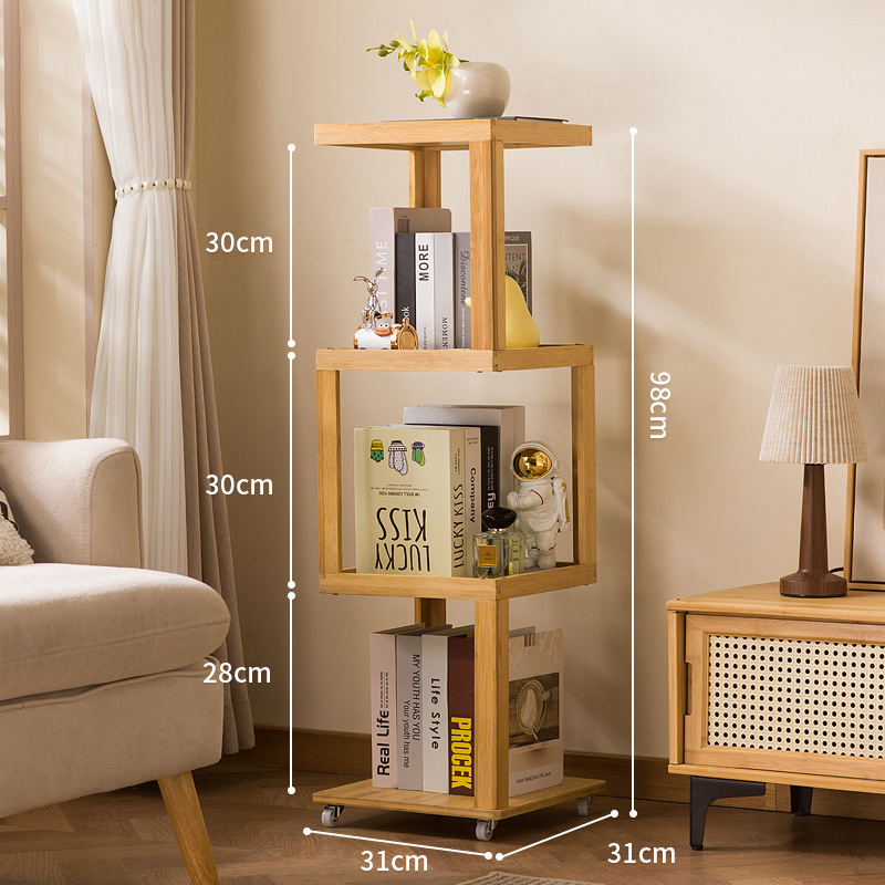 [Solid Color] Four-Layers (with Swivel Casters)