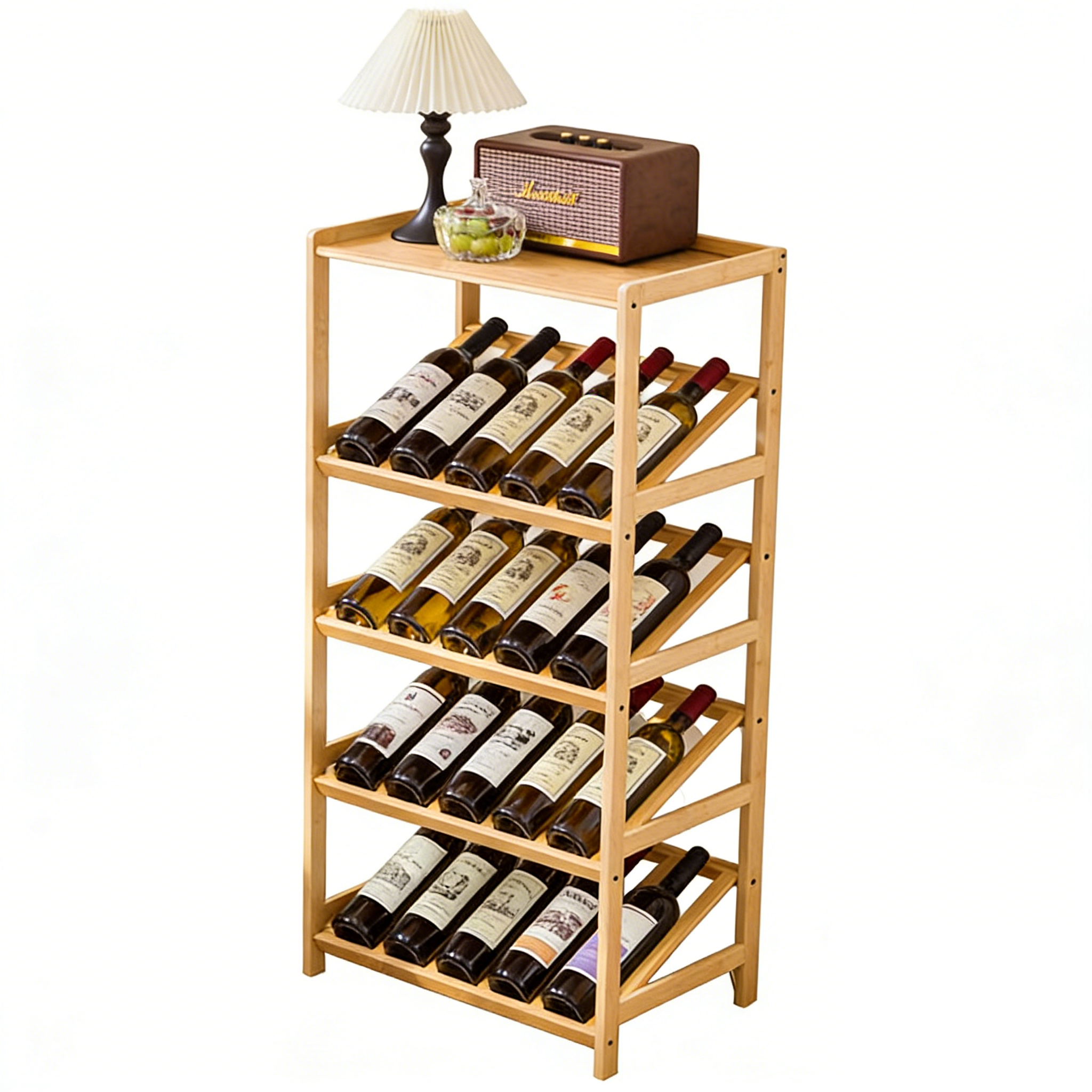 [ Original Color ] Five layers (can hold 20 bottles)