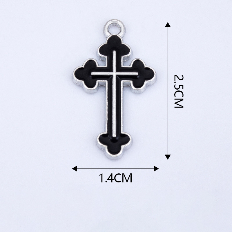 platinum color plated - black