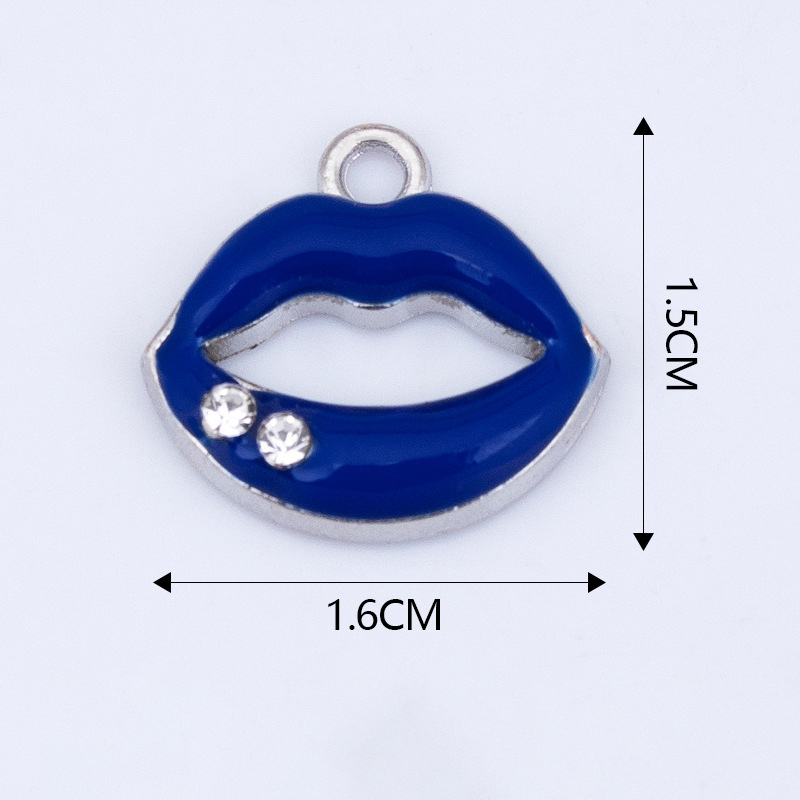 platinum color plated - deep blue