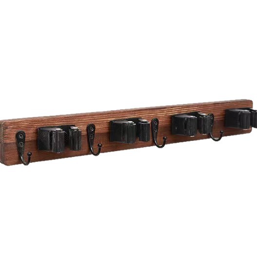 Four clamps and four hooks