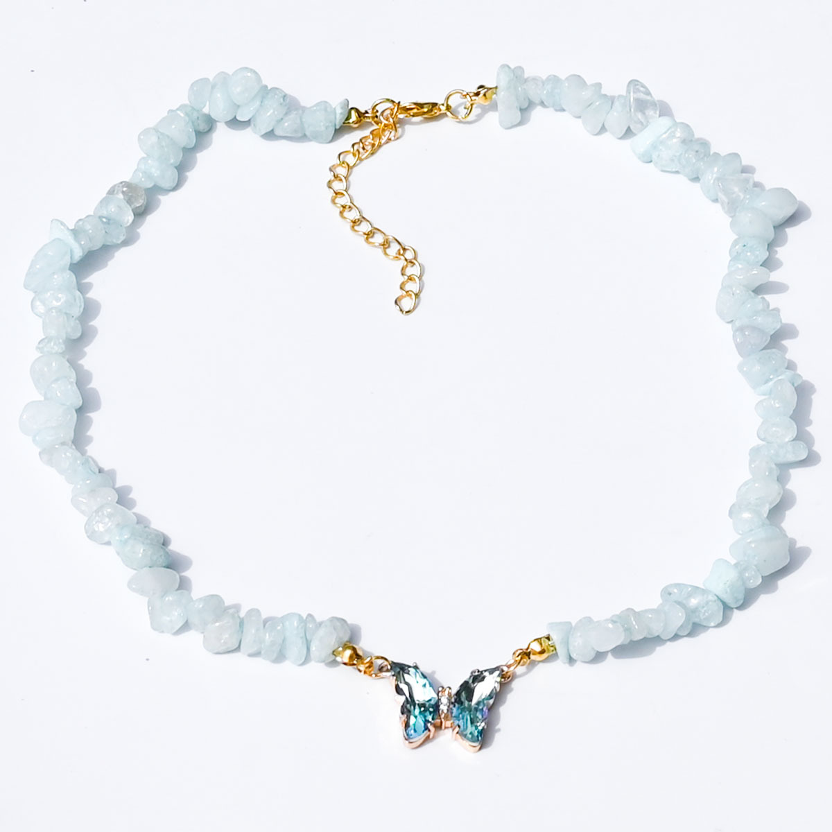 11 synthetic Colored blue chalcedony