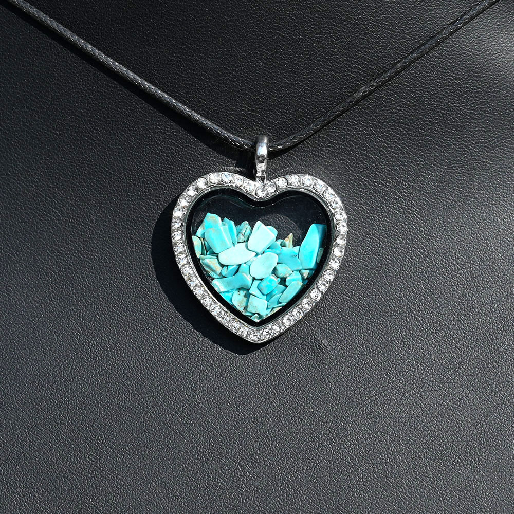 6 synthetic blue turquoise