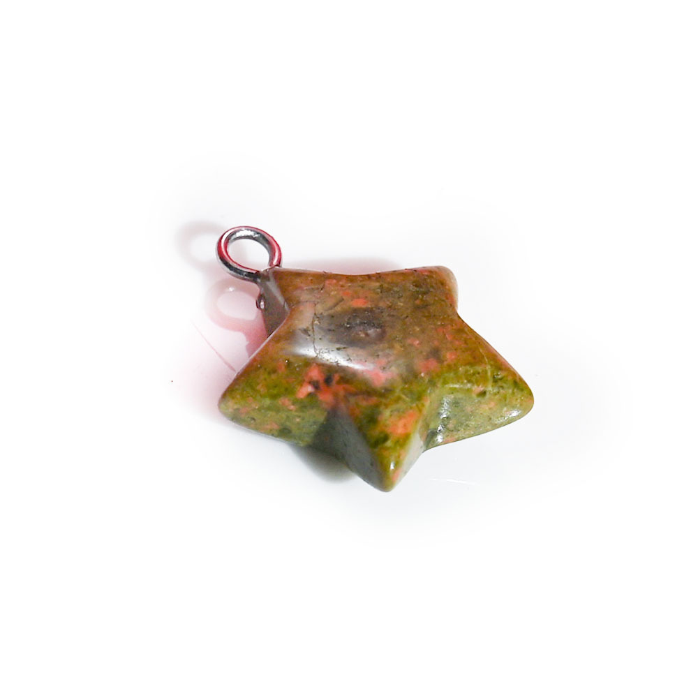 4:Flower green stone