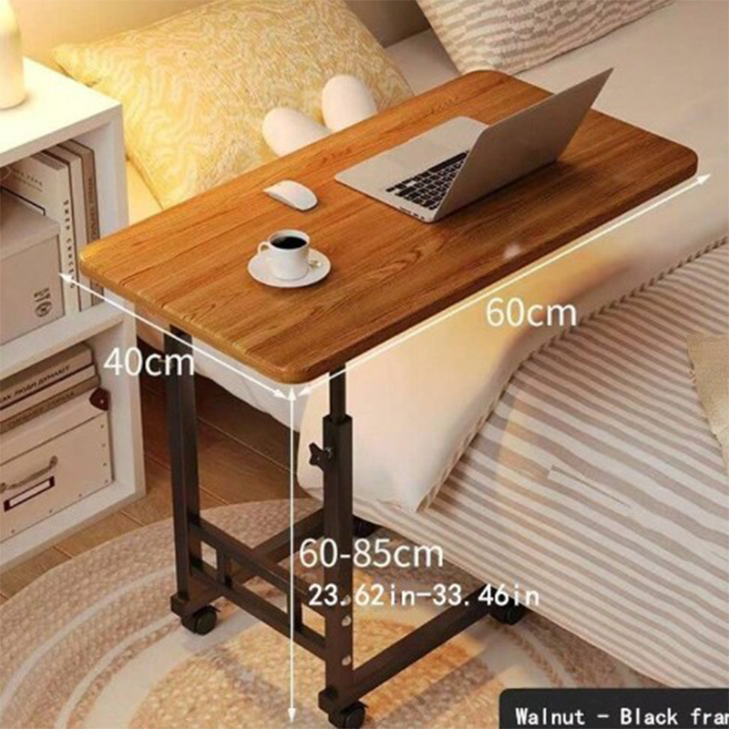 Simple side table one layer black walnut 60*40