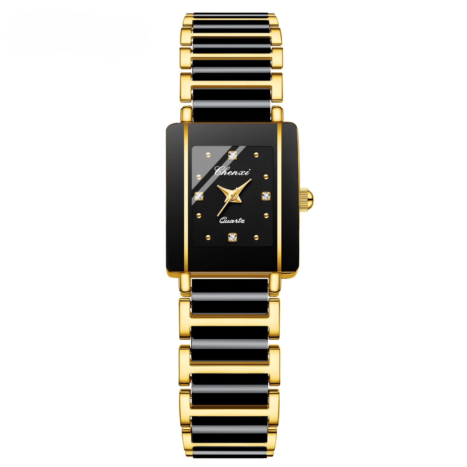 6:Female gold and black