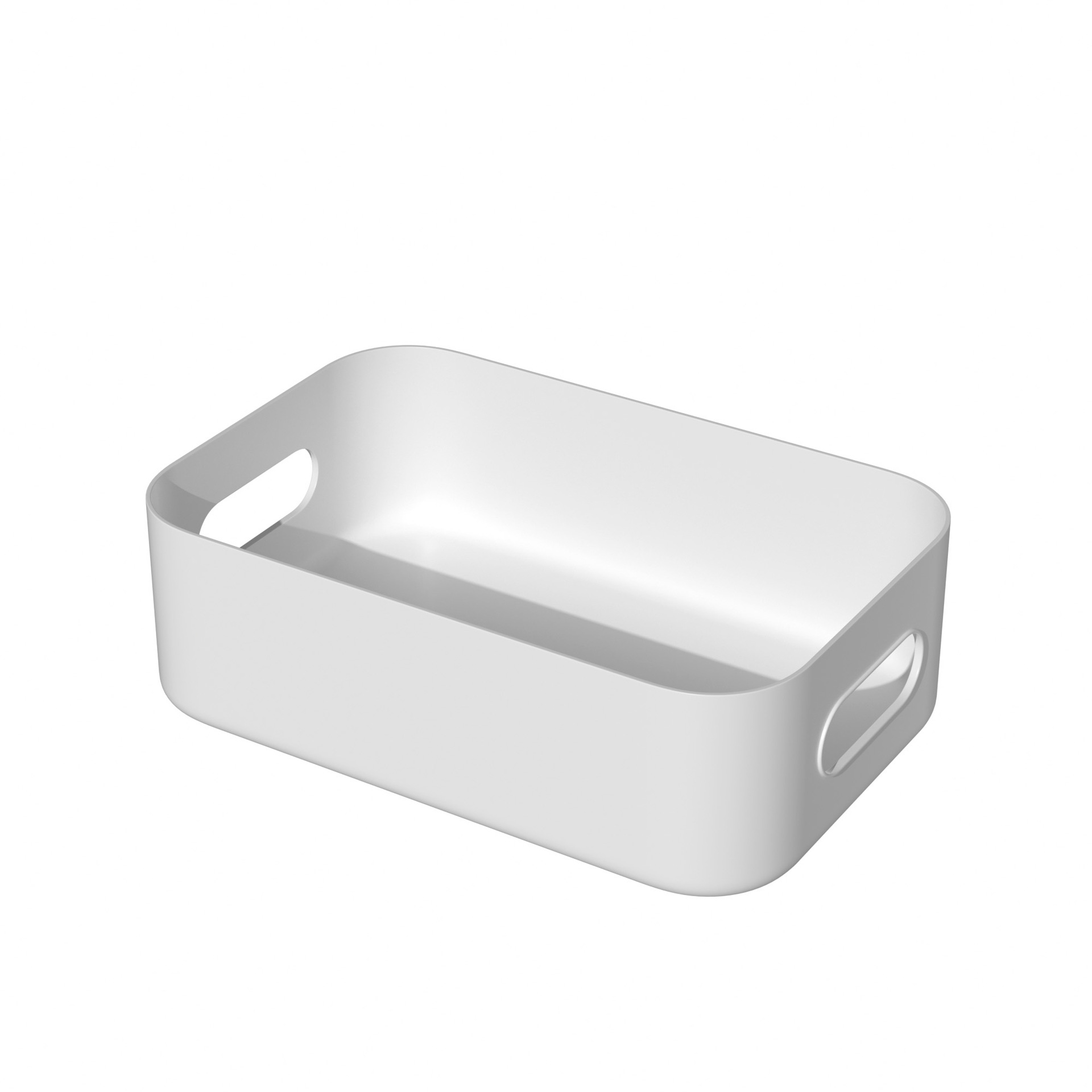 2l white without cover 20.5*14*7cm