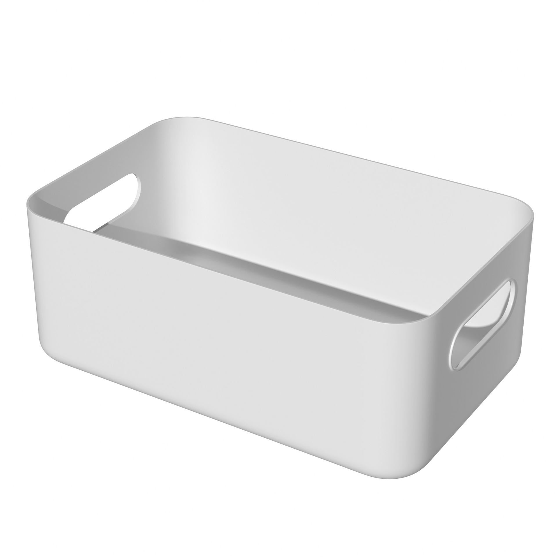 4l white without cover 24.5*15.5*9.5cm