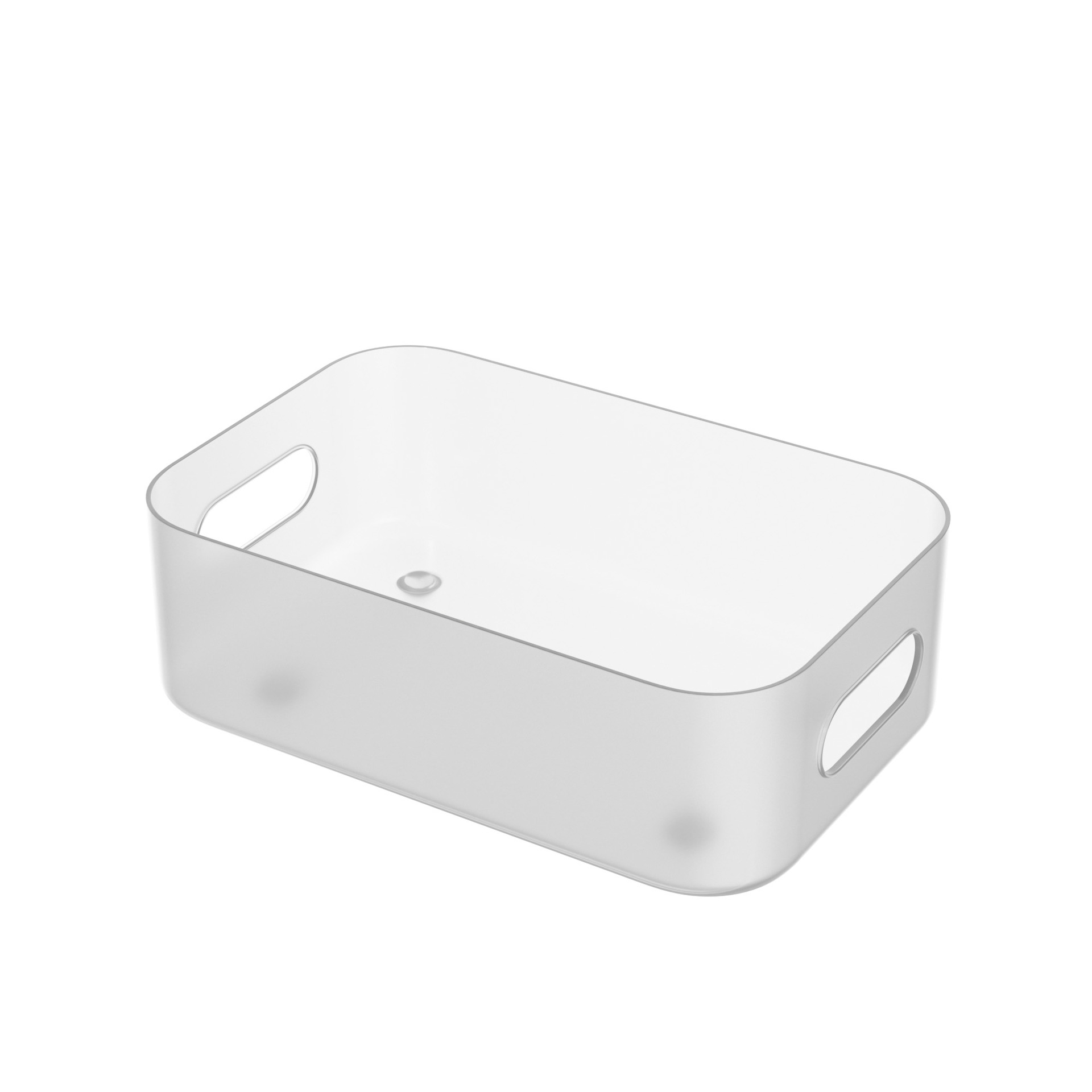 2l frosted transparent without cover 20.5*14*7cm