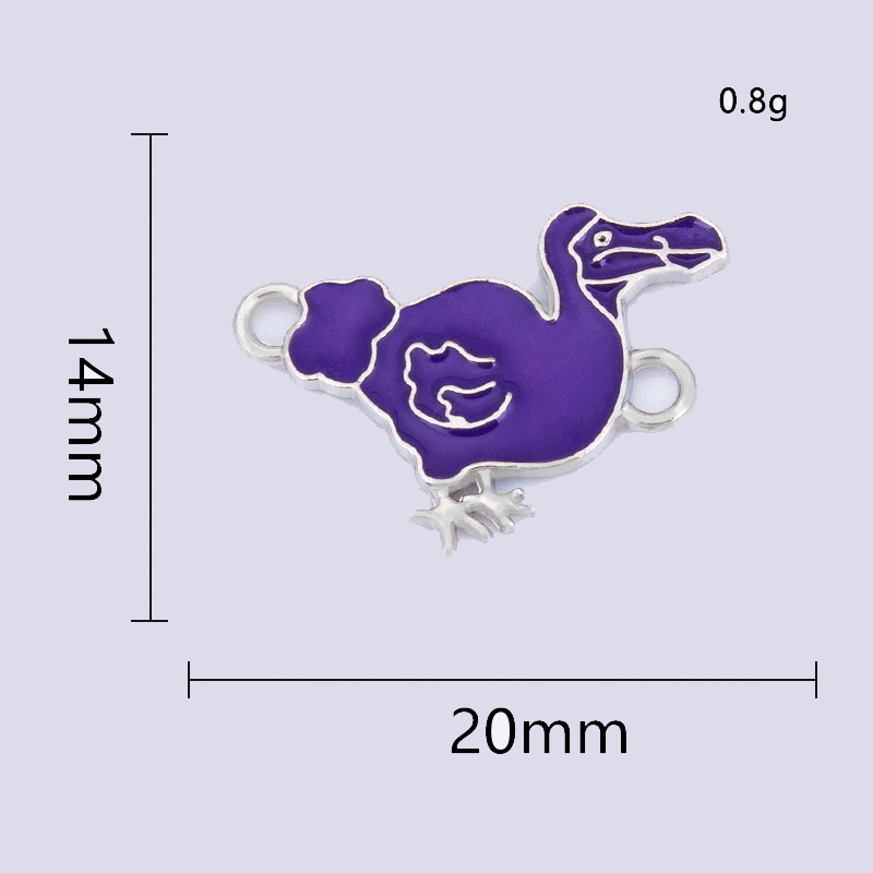 2:Purple - Platinum color plated