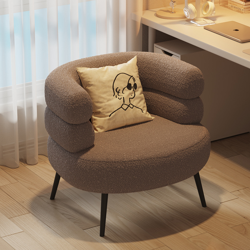Grey [Lamb Velvet Sponge Cushion]]