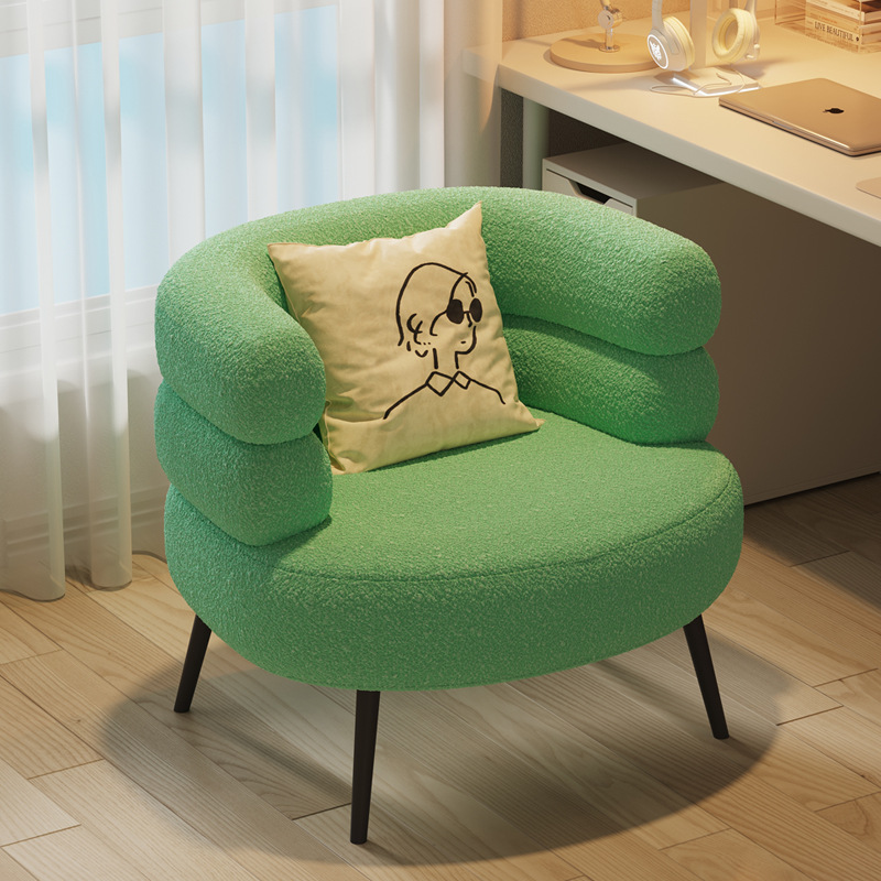 Fruit green [lamb velvet sponge cushion]]