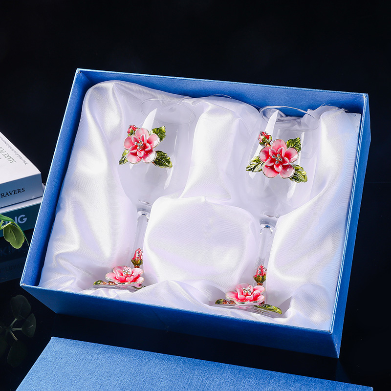 pink - double glass gift pack