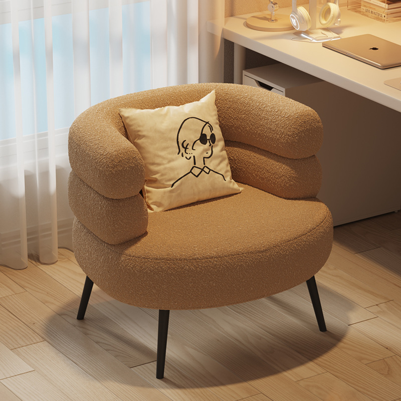 khaki [Lamb Velvet Sponge Cushion]]