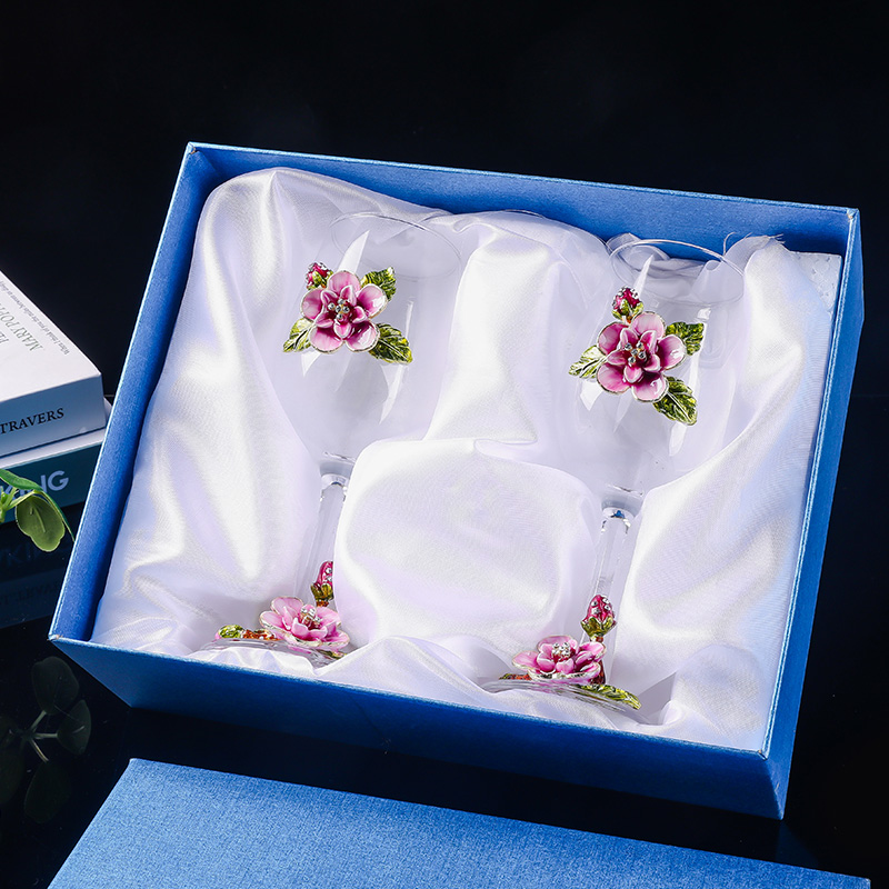 purple - double glass gift pack