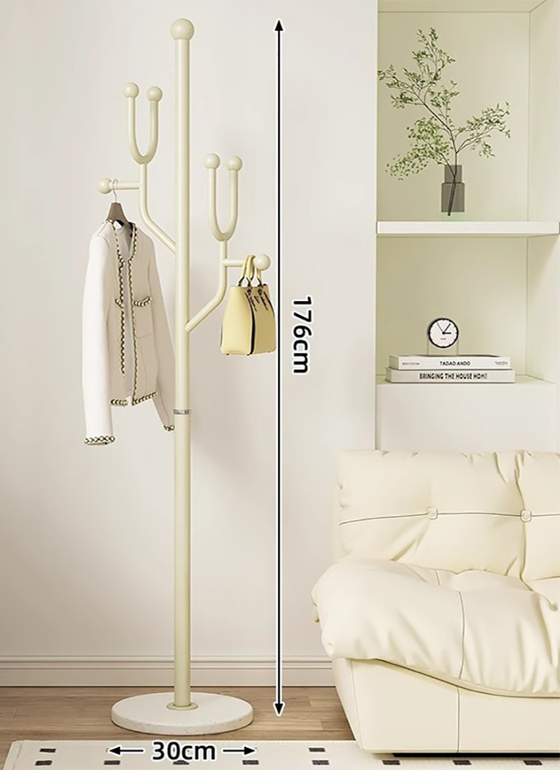 White frame   white hanging head