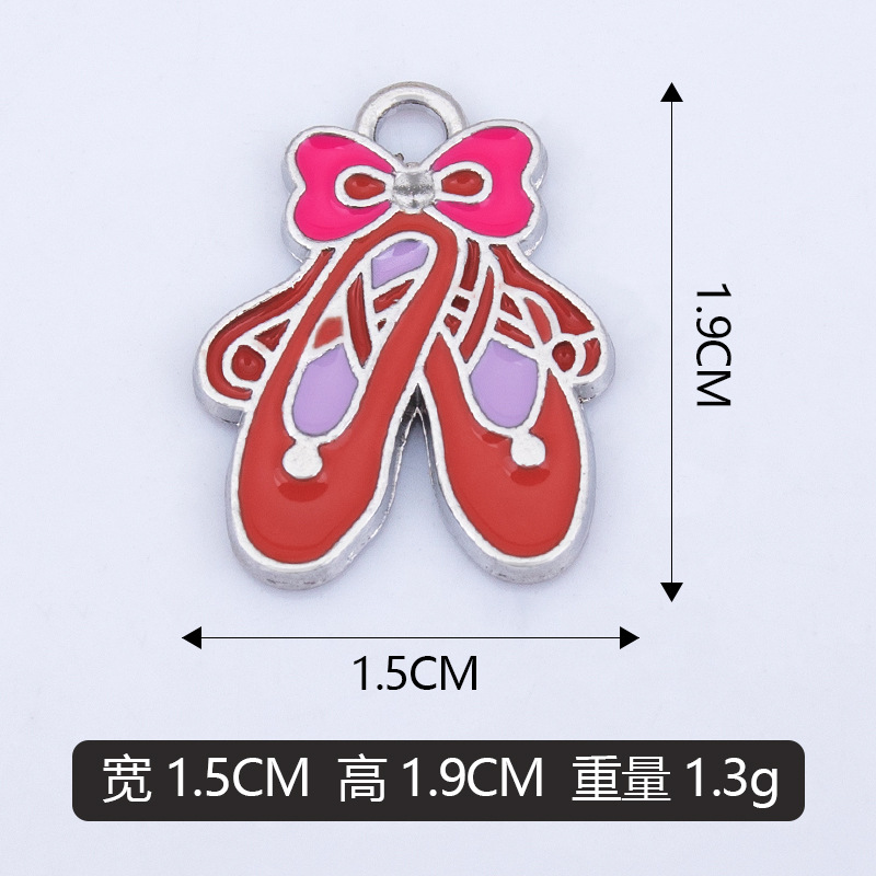 8:orange-red - Platinum color plated