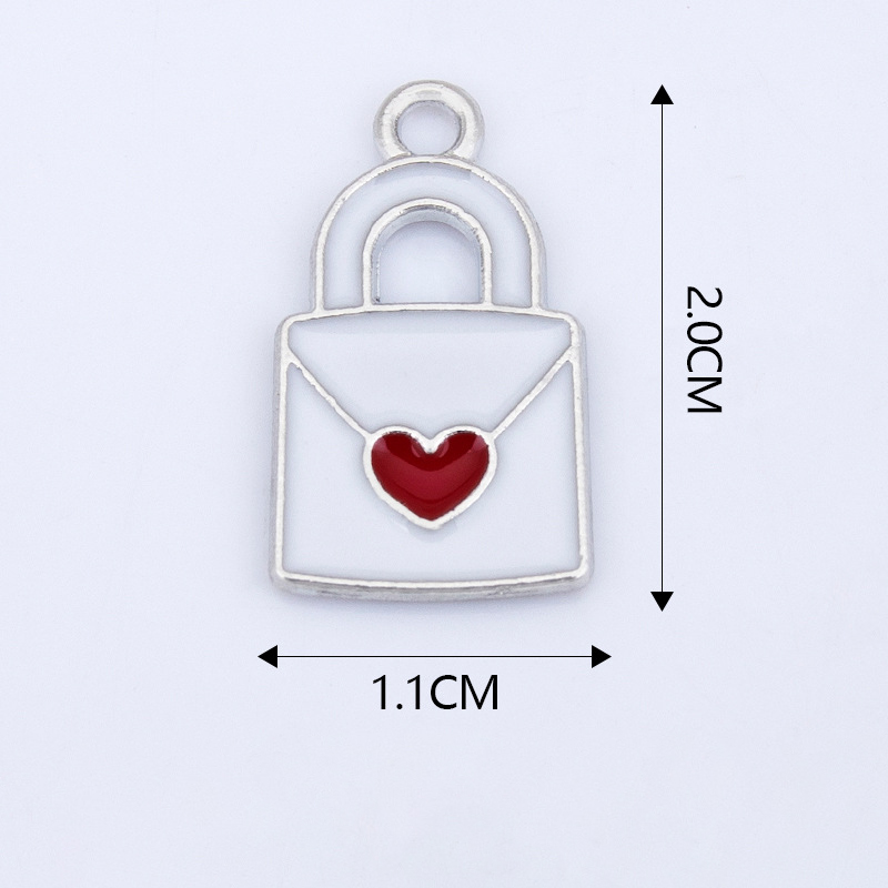 burgundy - platinum color plated