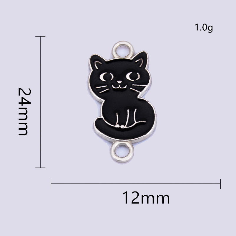 black - platinum color plated