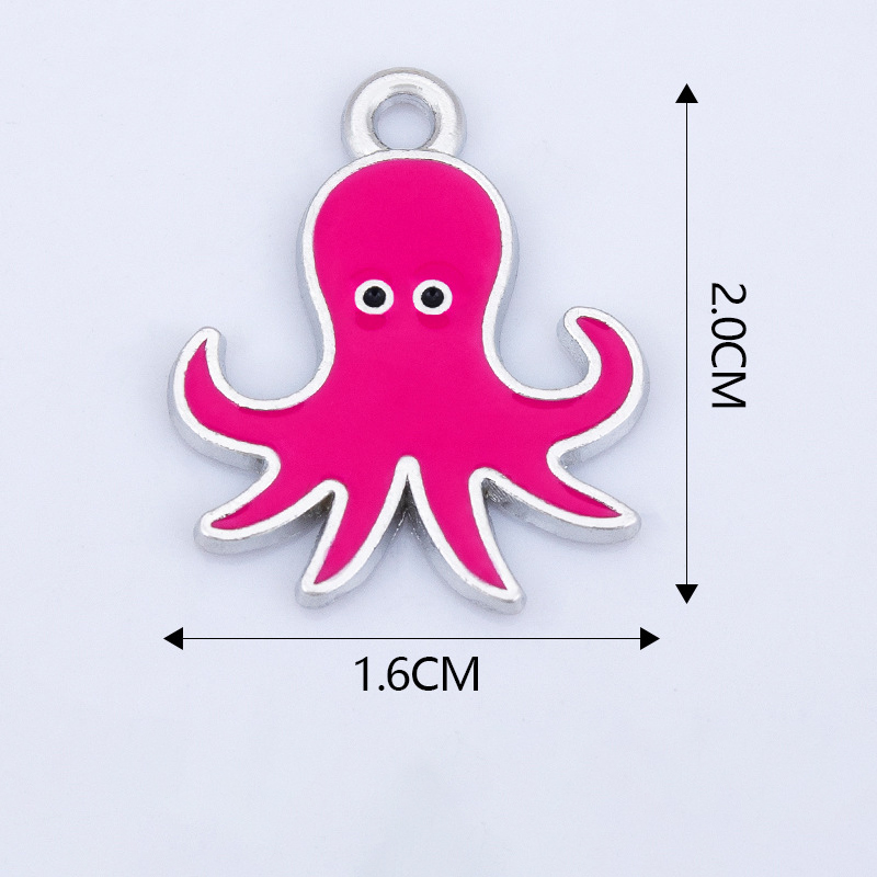12:platinum color plated - dark pink