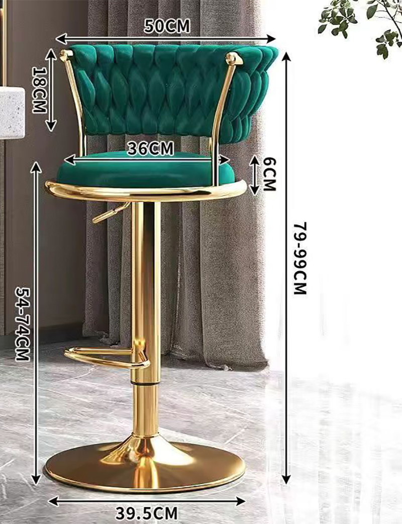 Elegant golden style-Peacock Green