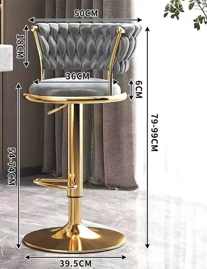 Elegant golden style-coconut Gray