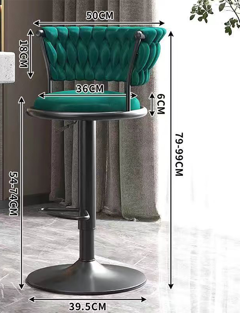 Fashion black-Peacock Green