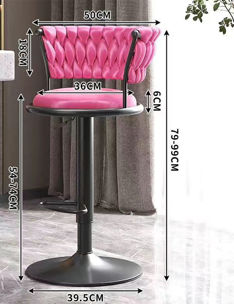 Fashion black-Barbie pink