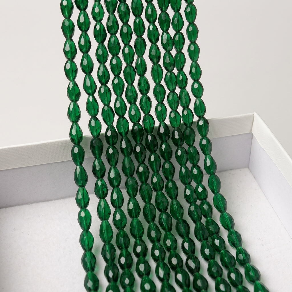 7:Water drop dark green