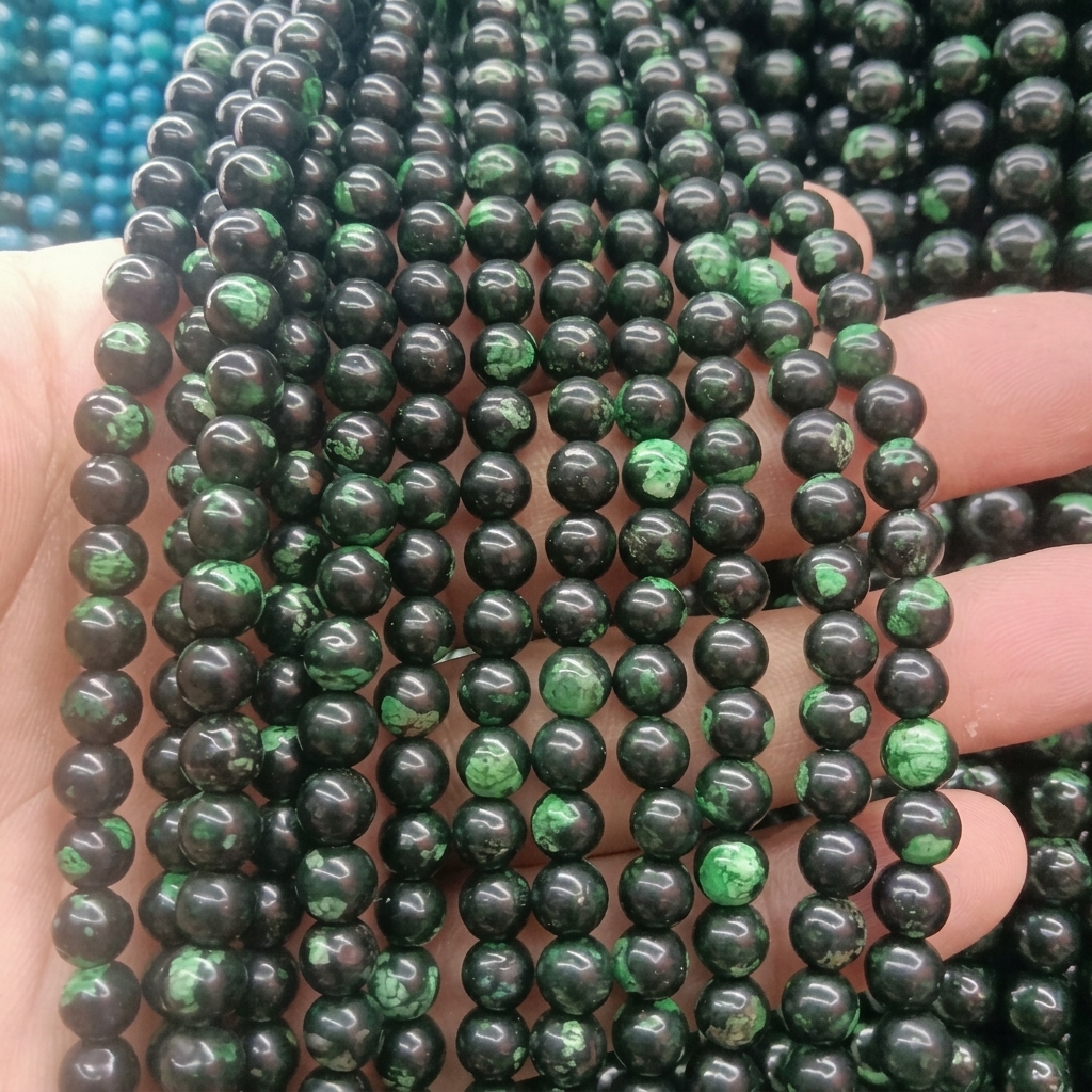 green 6mm/62pcs