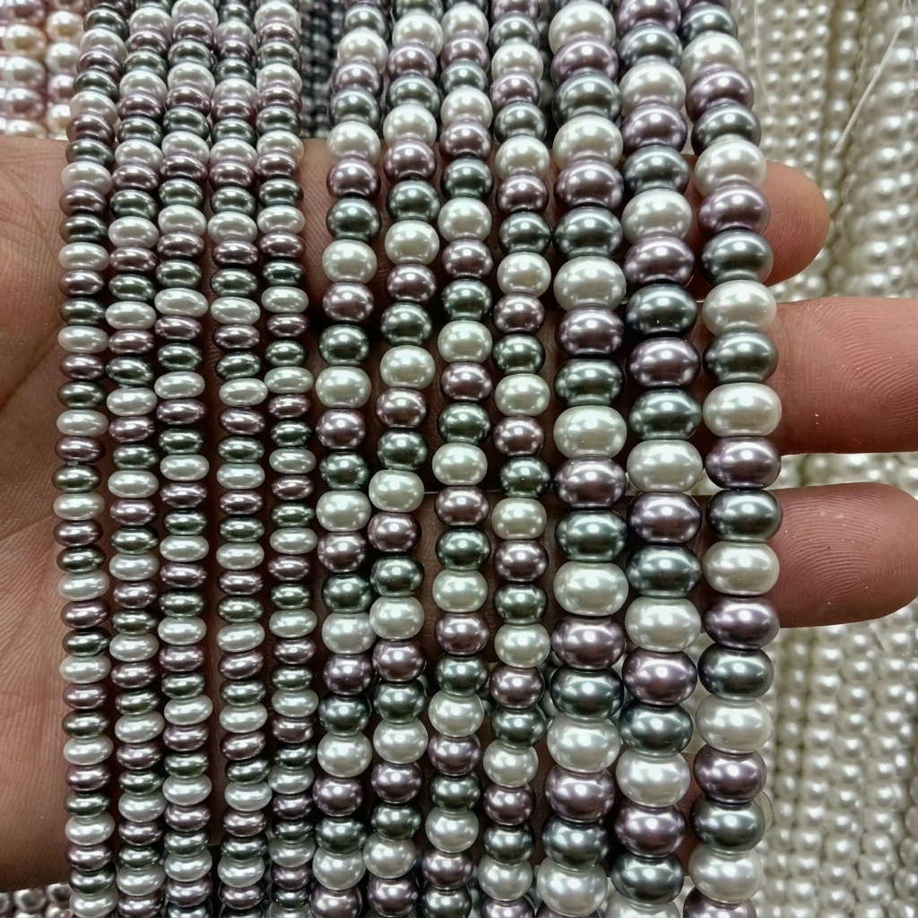2:Colorful 2 imitation pearls