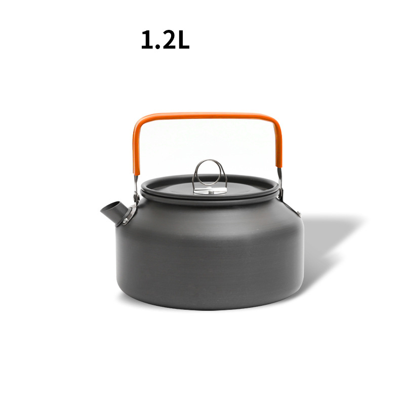 DS-12 coffee pot (orange handle) 14x9.5cm