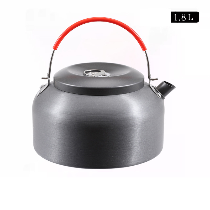 1.8L coffee pot (round red handle) 18x11.5x18.5cm