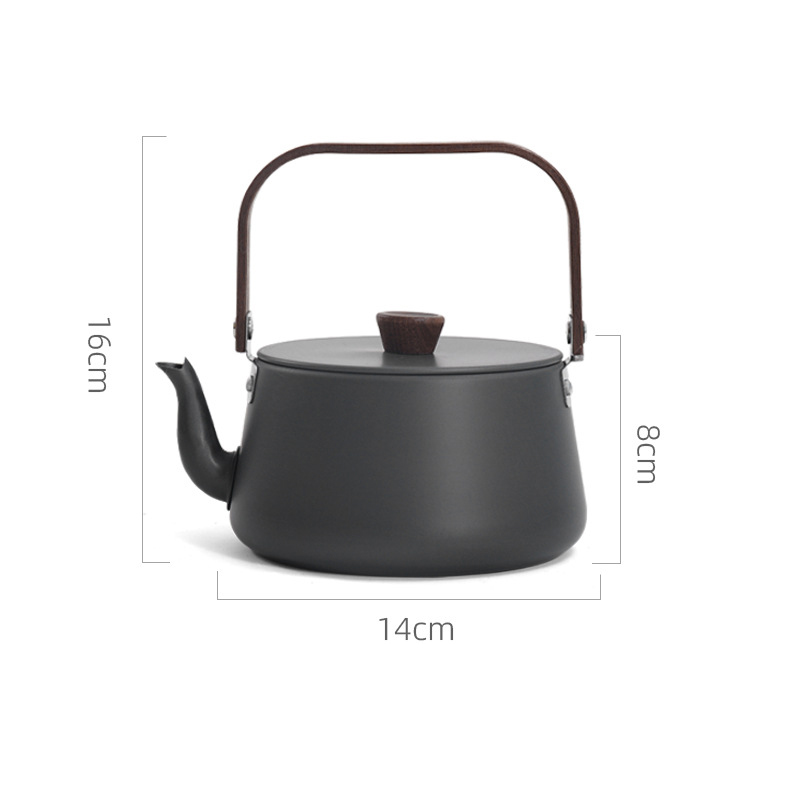 Mountain Pot -1.1L Grey 14x8cm