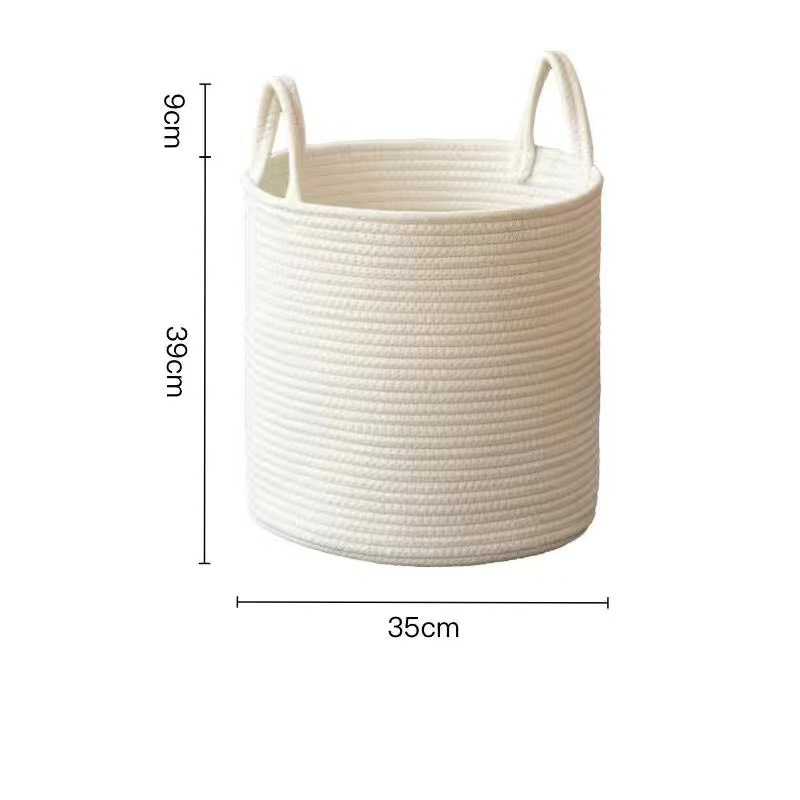 White cotton rope large