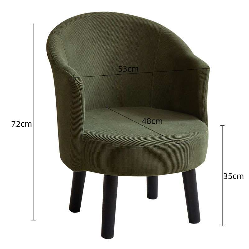 Short legs - velvet - matcha green