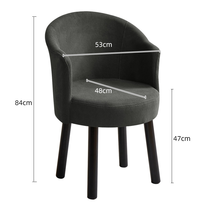 High legs - velvet - gray