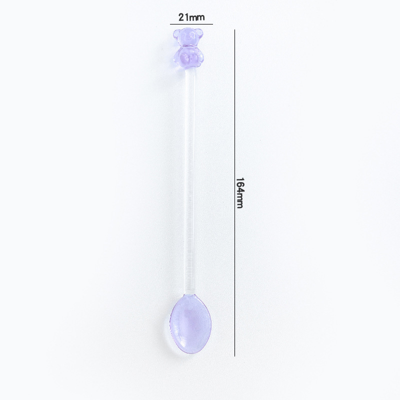 4:Bear spoon purple